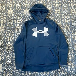 Adult small, Navy blue, Under Armor Sweatshirt